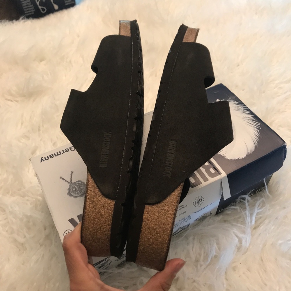 🆕Birkenstock Arizona suede soft footbed sandals - Picture 6 of 7